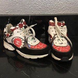 Chanel Graphic Sneakers